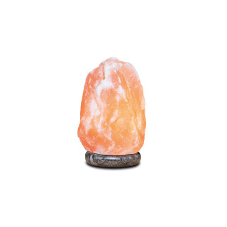 Beleuchteter Salzkristall ca. 2–3 kg, mit Sockel